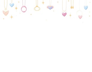 Cute drawing of jewelry