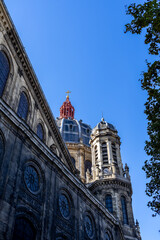 Fototapeta premium view of the church of Saint Augustine