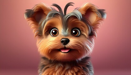 Naklejka premium Yorkshire Terrier