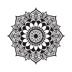   A  Mandala Symbol of Harmony and Balance