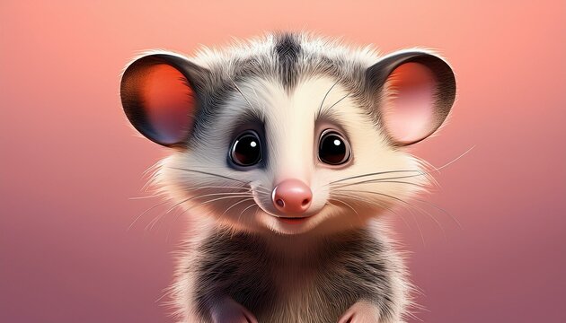Niedliches Opossum