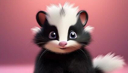 Niedliches Stinktier