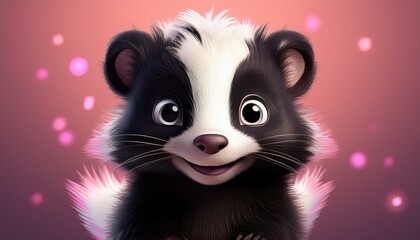 Niedliches Stinktier