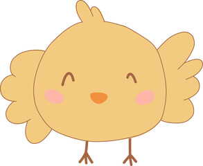 This cute Easter bunny and chicken clipart is perfect for your first Easter celebration, offering a joyful design ideal for Easter greeting cards, kids' crafts, spring-themed projects, and more.