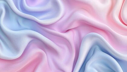 Fototapeta premium Abstract Pastel Draped Fabric Soft Texture