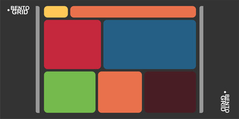 Modular shapes and bento grid

