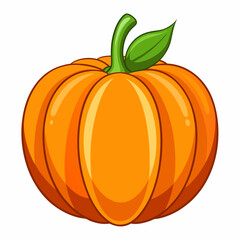 pumpkin isolated on white