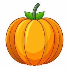 pumpkin isolated on white