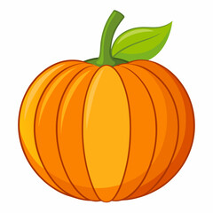 pumpkin isolated on white
