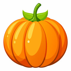 pumpkin isolated on white