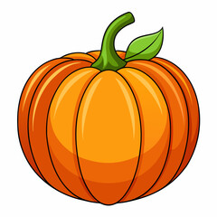 pumpkin isolated on white