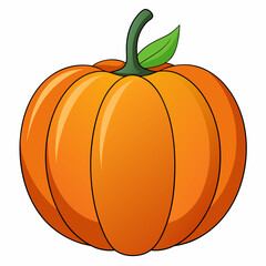 pumpkin isolated on white