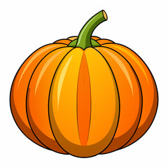 pumpkin isolated on white