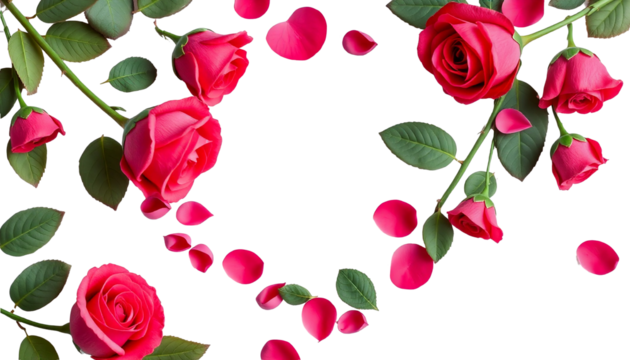 Romantic Roses Frame