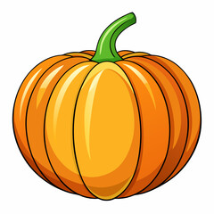 pumpkin isolated on white