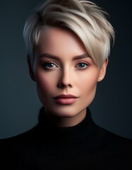 Fototapeta premium Hübsche junge Frau
