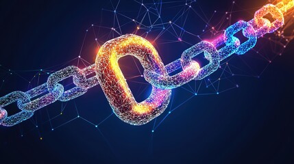 Explore a dazzling blockchain network that symbolizes global connectivity and technological advancement.