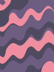 Pink purple doodle abstract background. Illustration for banner, poster, card