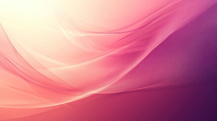 Fototapeta premium Abstract Pink and White Wave Design