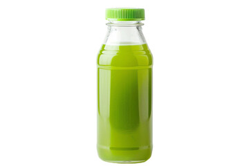 Fresh Juice Bottle Isolated on Transparent Background