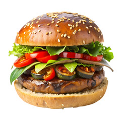 Spicy portobello mushroom burgers