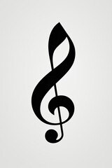 Fototapeta premium arafed black and white picture of a treble with a white background