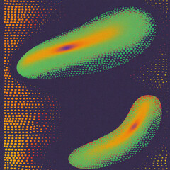 Obraz premium Abstract grainy background, noise texture, Generative AI