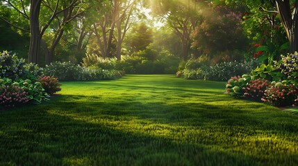 Naklejka premium grass, tree, 