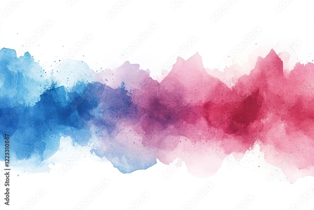 Fototapete colorful abstract background featuring a blend of pink, blue, and white hues creating a dynamic and 