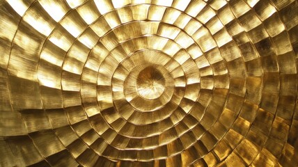 Golden Radiant Texture with Vibrant Light Effects