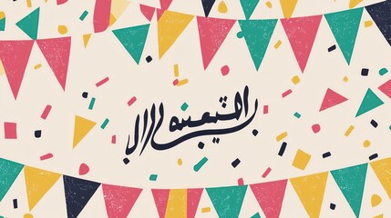 Obraz premium Celebrating Eid Al-Adha: A Festive Design