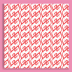 Hearts Seamless Pattern vector