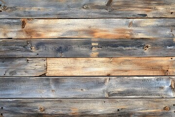 Rustic Weathered Wood Planks Background