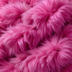 Fluffy pink fur texture, soft and vibrant, creating a cozy atmosphere