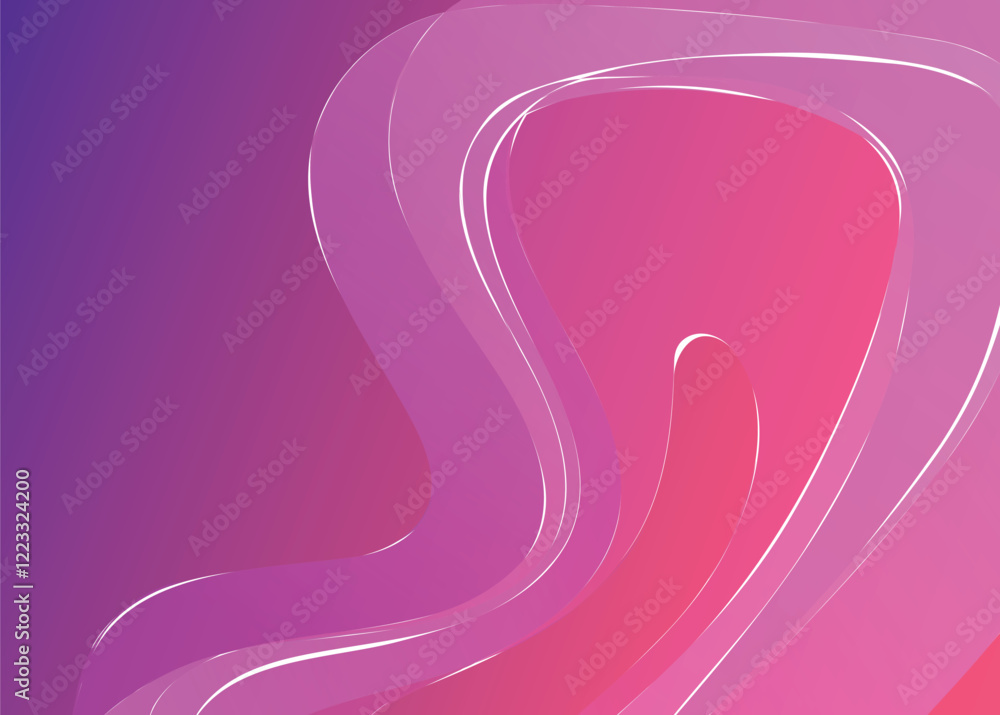 Poster minimal geometric trendy gradient shapes vector background. abstract gradient geometric shape backgr