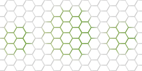 Abstract seamless honeycomb hexagon background. Geometric texture white gray pattern design.
