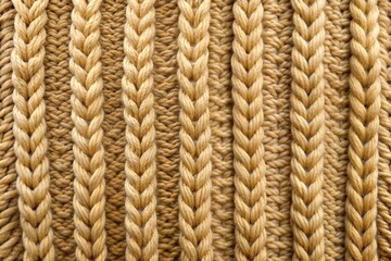 Texture of Knitwear, Cable Knit Pattern