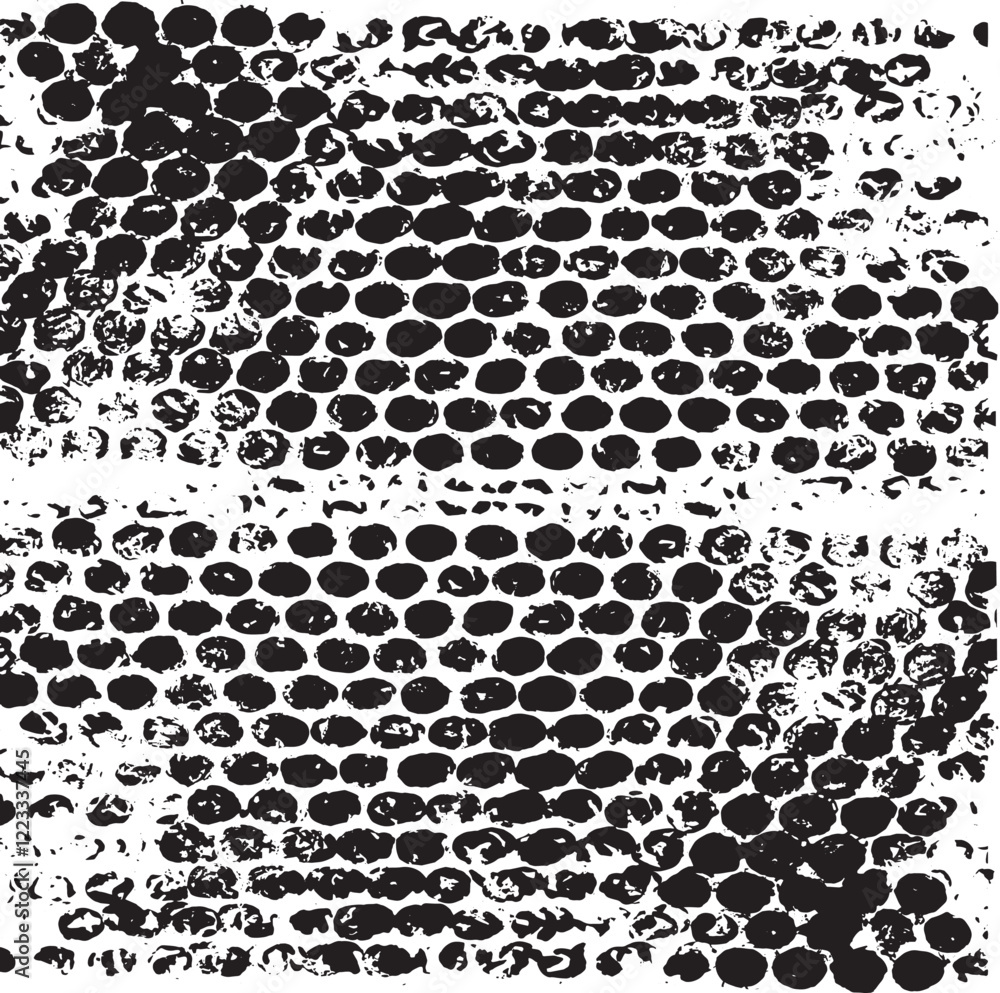 Poster monochrome texture composed of irregular graphic elements. distressed uneven grunge background. abst