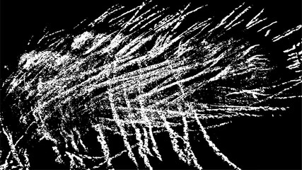 Scratched Grunge Urban Background Texture Vector. Dust Overlay Distress Grainy Grungy Effect. Distressed Backdrop Vector Illustration. Isolated Black on White Background. EPS 10.