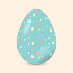 Colorful Easter Egg. Vector illustration of colorful easter egg, eps 10