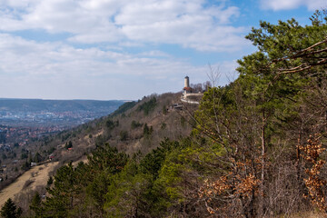 Hausberg mit Fuchsturm bei Jena