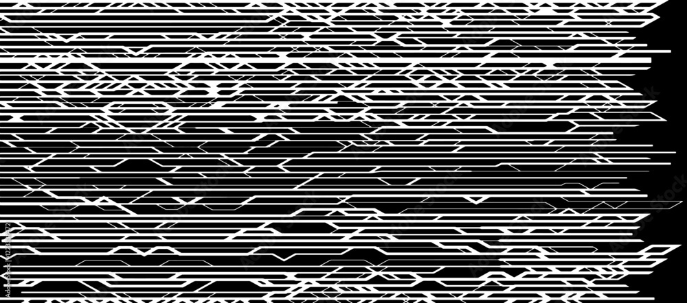 Poster monochrome texture composed of irregular graphic elements. distressed uneven grunge background. abst