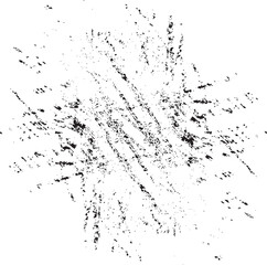 Scratched Grunge Urban Background Texture Vector. Dust Overlay Distress Grainy Grungy Effect. Distressed Backdrop Vector Illustration. Isolated Black on White Background. EPS 10.