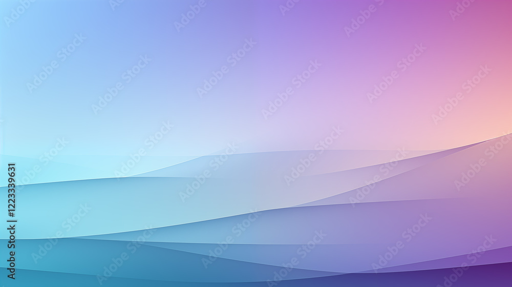 Poster abstract colorful background with waves. abstract background with colorful smooth waving texture