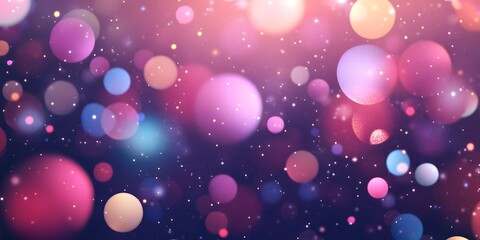 pink bokeh background