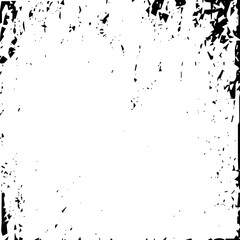 Rustic grunge vector texture with grain and stains. Abstract noise background. Weathered surface.