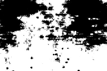 Rustic grunge vector texture with grain and stains. Abstract noise background. Weathered surface.