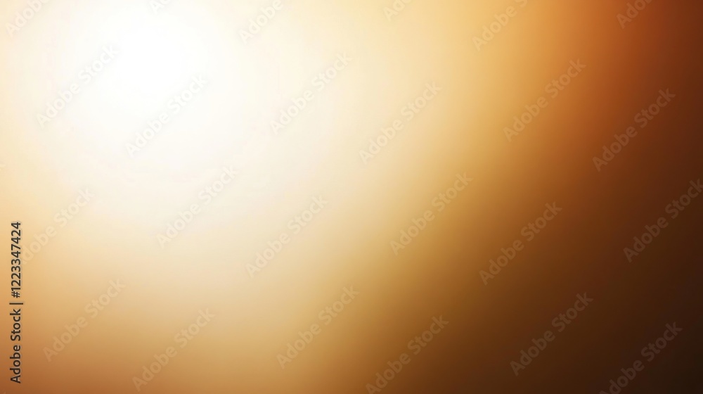 Poster bright light creates a warm glow on a smooth surface, enhancing the soft and abstract atmosphere