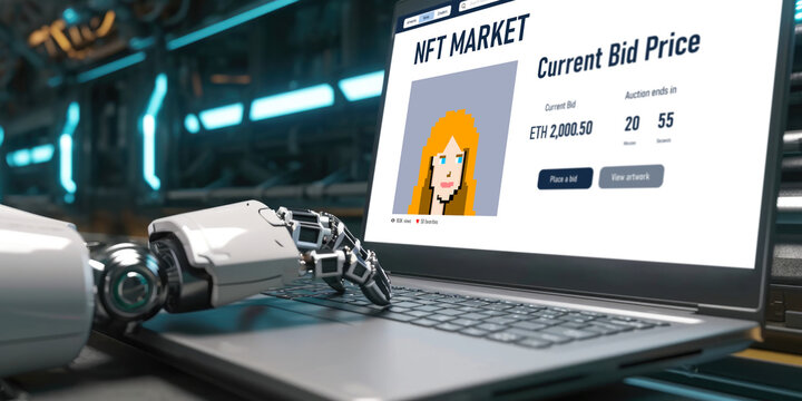 NFT marketplace provide brisk sale channel for digital artist to sell their works online on the internet network