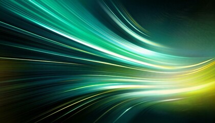 Black dark blue green emerald petrol teal lime yellow white abstract background. Color gradient ombre blend. Line stripe. Bright light flash glow glitter neon metallic. 